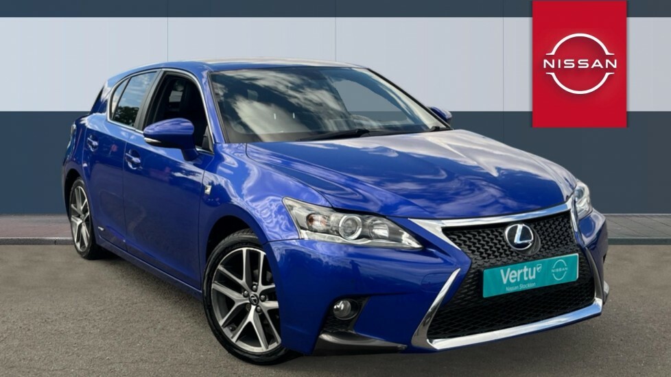 Lexus CT F-sport Blue