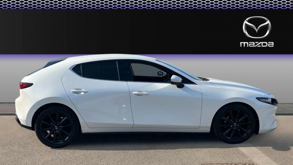 Mazda 3 Gt Sport White #5