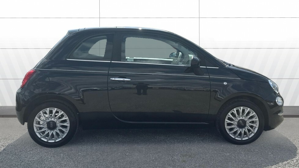 Fiat 500 Hatchback Black #5