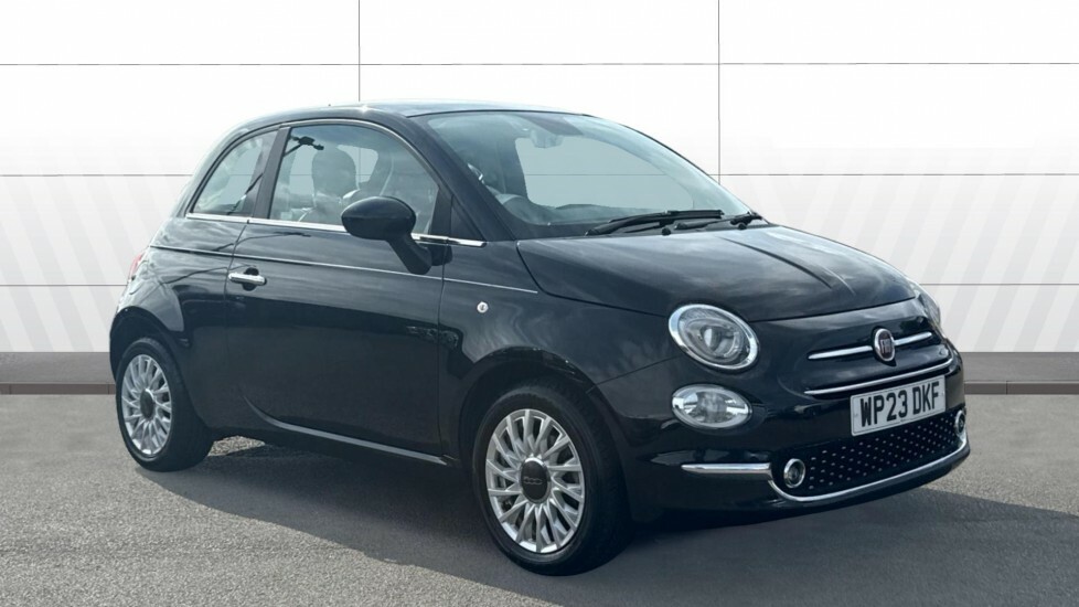 Fiat 500 Hatchback Black
