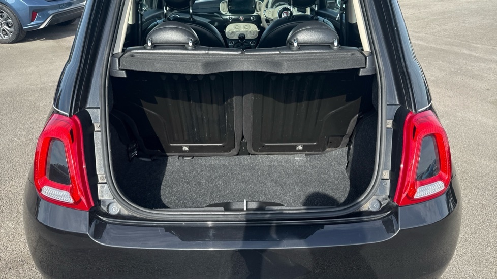 Fiat 500 Hatchback Black #4