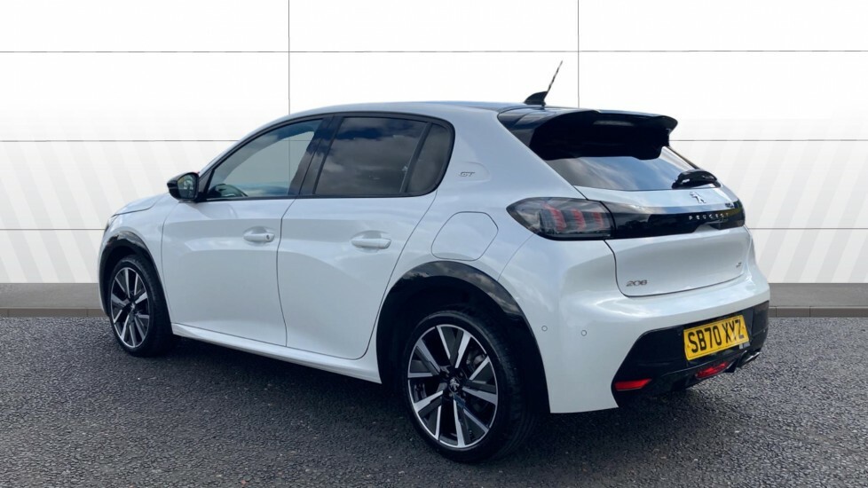 Peugeot 208 Gt White #2