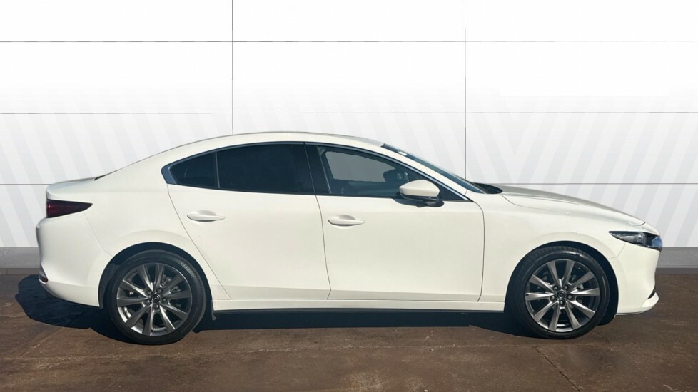 Mazda 3 Gt Sport White #5