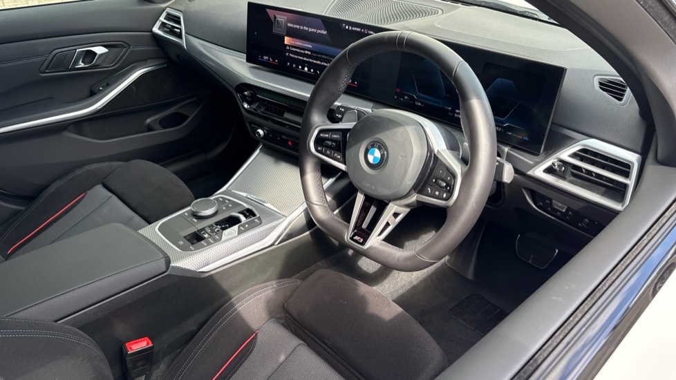 BMW 3 Series M Sport White #6