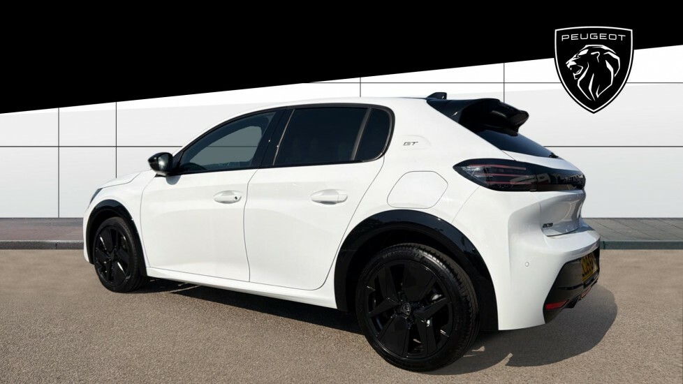 Peugeot 208 Gt White #2
