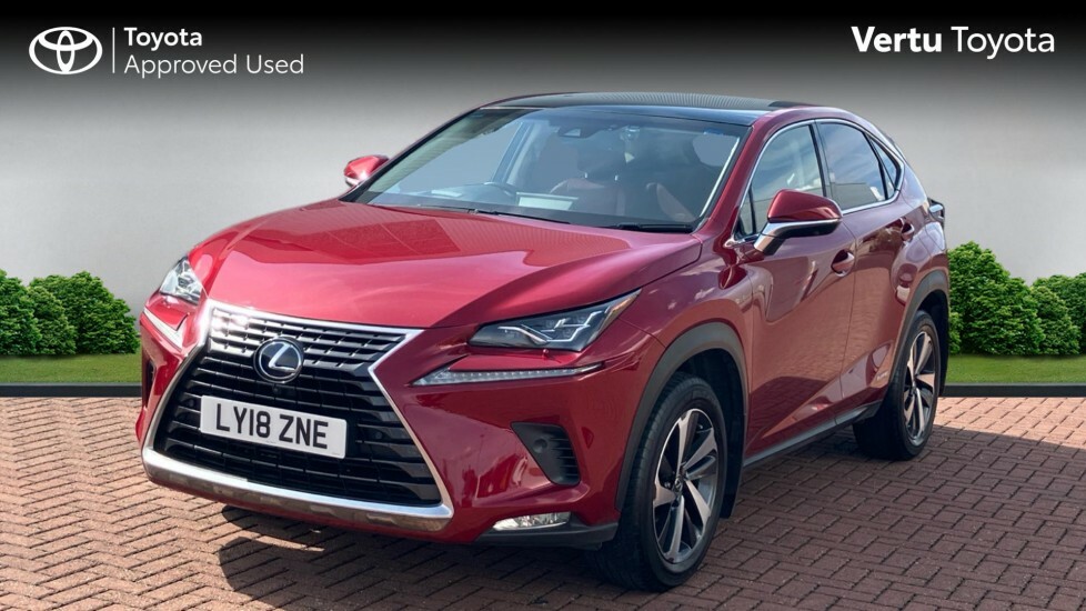 Lexus NX Premier Red #3