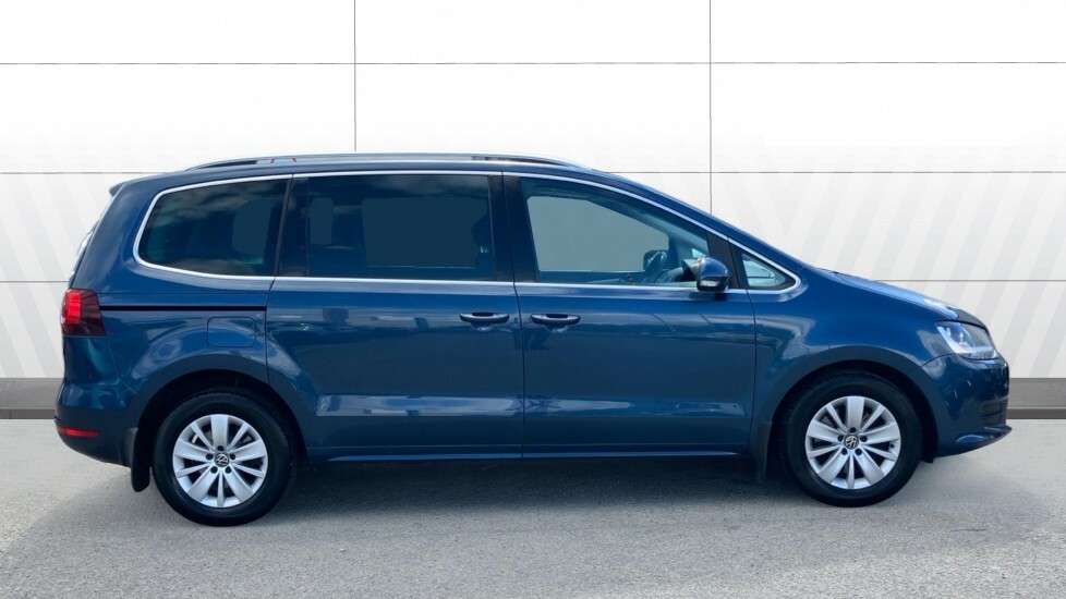 Volkswagen Sharan Se YY65VTK Blue #5