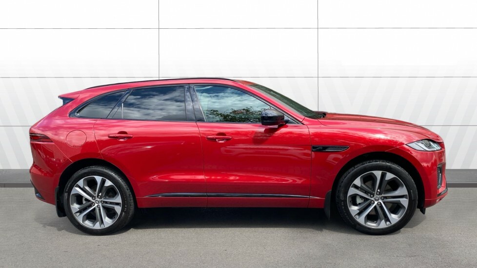 Jaguar F-Pace R-dynamic Hse Black Red #5