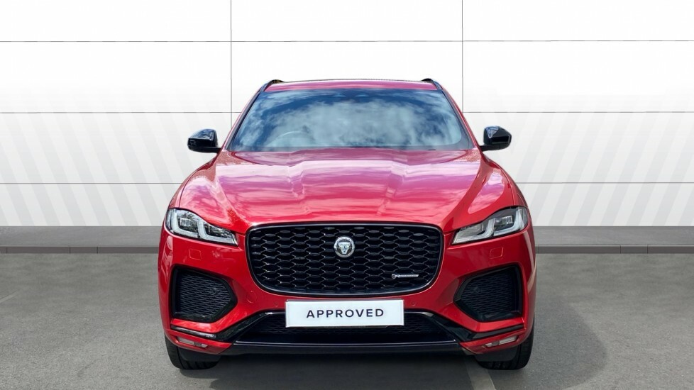 Jaguar F-Pace R-dynamic Hse Black Red #3