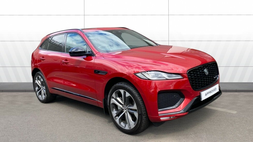 Jaguar F-Pace R-dynamic Hse Black Red