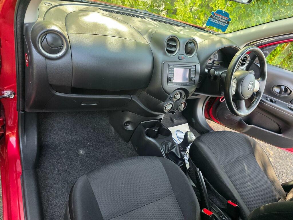 Nissan Micra 1.2 12V Acenta Hatchback Euro 5 Black #12