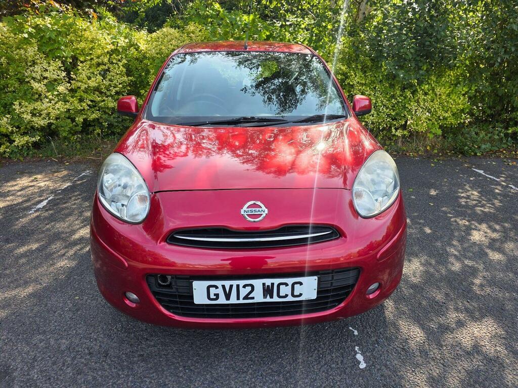 Nissan Micra 1.2 12V Acenta Euro 5 Red #2