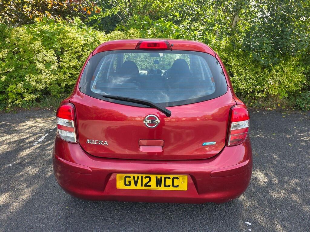 Nissan Micra 1.2 12V Acenta Euro 5 Red #5
