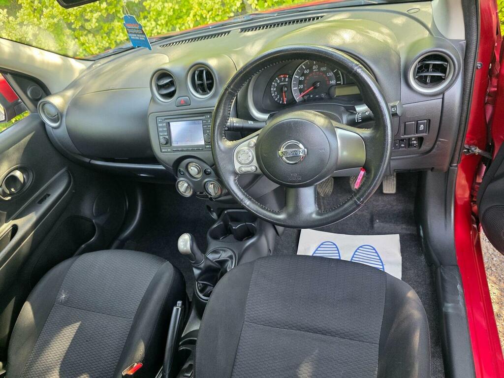 Nissan Micra 1.2 12V Acenta Hatchback Euro 5 Black #9