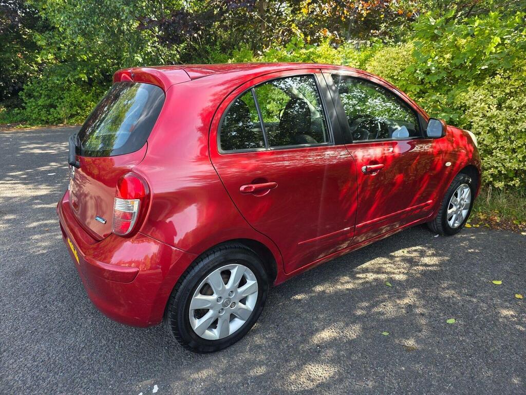 Nissan Micra 1.2 12V Acenta Euro 5 Red #6