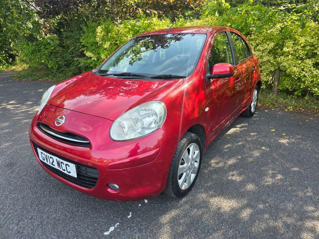 Nissan Micra 1.2 12V Acenta Euro 5 Red #3