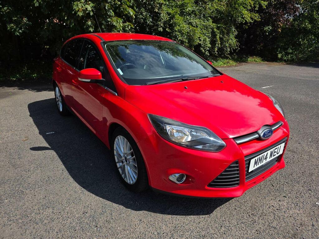 Ford Focus 1.0T Ecoboost Zetec Navigator Euro 5 Ss Red
