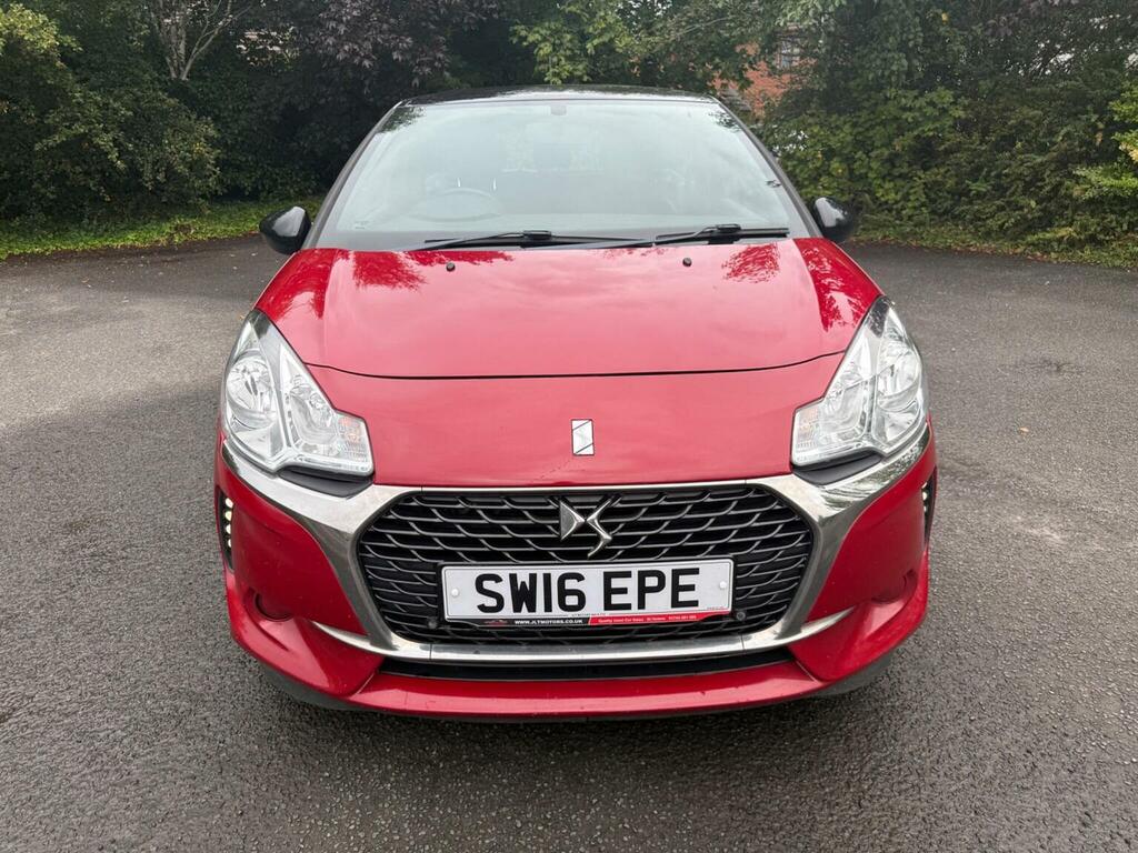 DS DS 3 Hatchback 1.6 Bluehdi Chic Euro 6 Ss 2016 SW16EPE Red #2