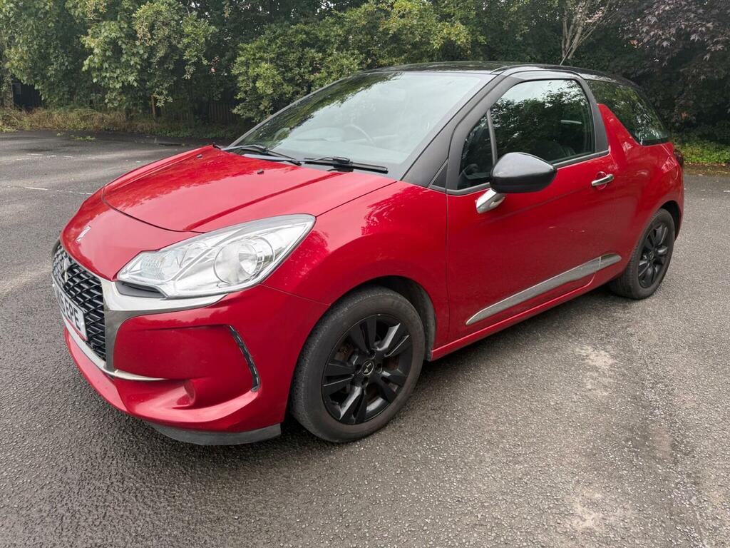 DS DS 3 Hatchback 1.6 Bluehdi Chic Euro 6 Ss 2016 SW16EPE Red #3