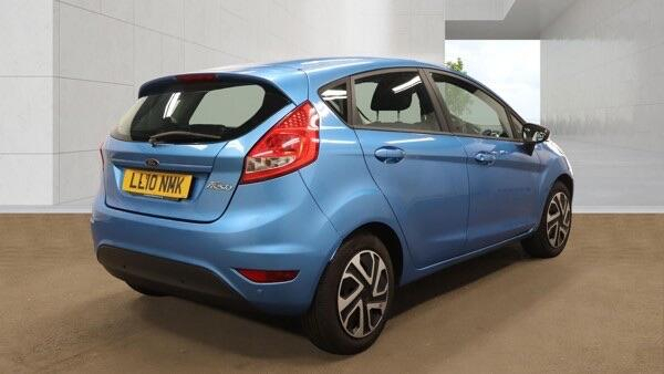 Ford Fiesta 2010 Ford Fiestanbsp1.25 Zetec Bluetooth Au Blue #4