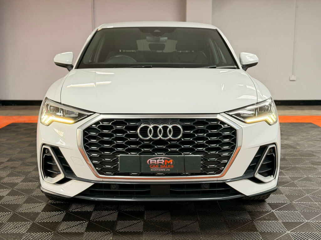 Audi Q3 2.0 Tdi 35 S Line Sportback S Tronic Euro 6 Ss White #6