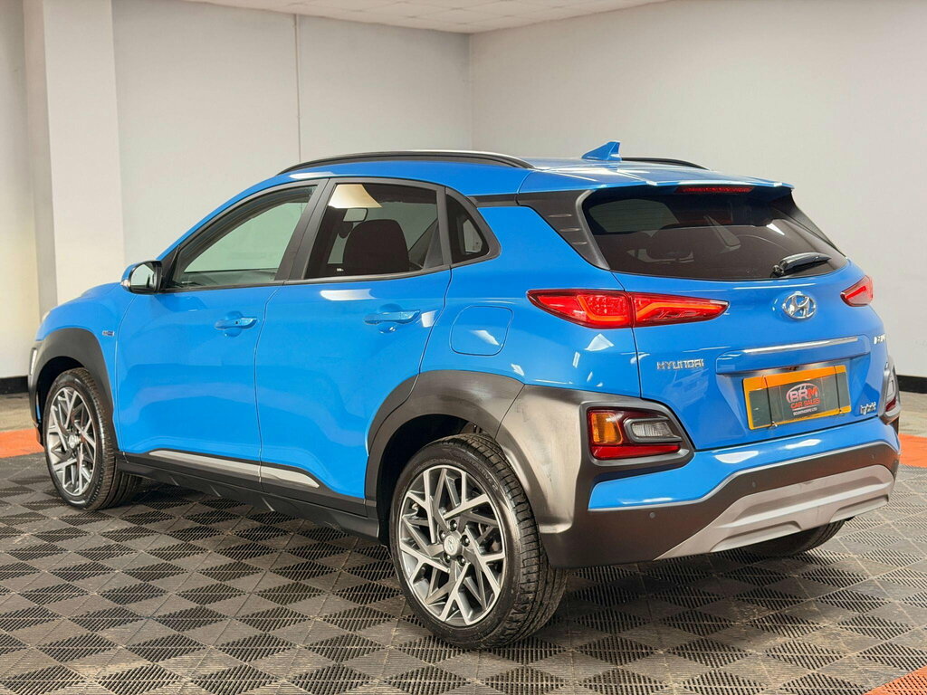 Hyundai Kona 1.6 H-gdi Premium Se Dct Euro 6 Ss PY20BKE Blue #4