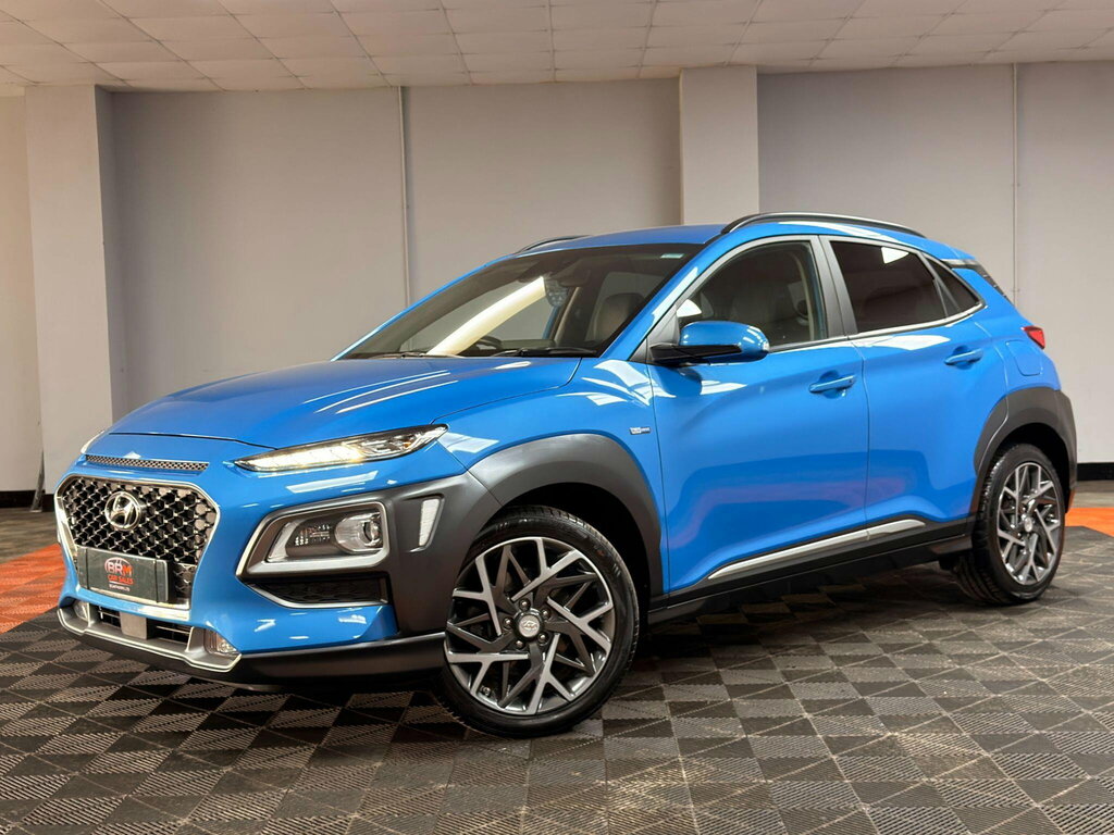 Hyundai Kona 1.6 H-gdi Premium Se Dct Euro 6 Ss PY20BKE Blue #3