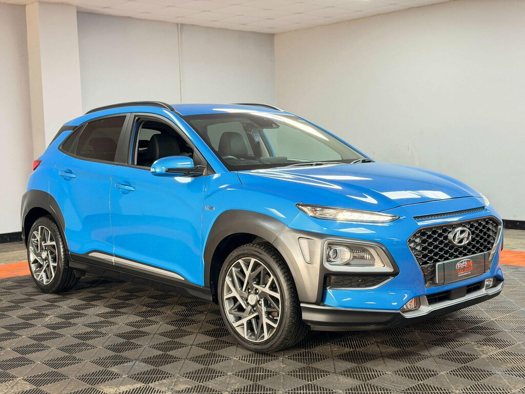 Hyundai Kona 1.6 H-gdi Premium Se Dct Euro 6 Ss PY20BKE Blue #5