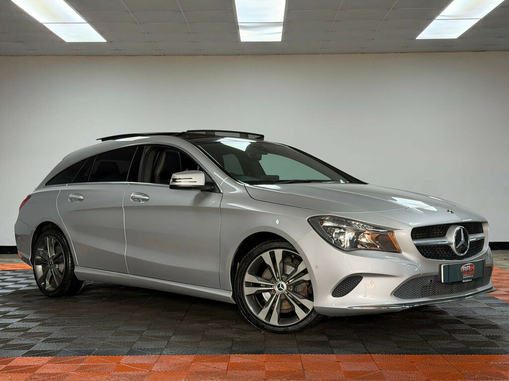 Mercedes-Benz CLA Class 2.1 Cla220d Sport Shooting Brake 7G-dct Euro 6 S KR67GVM Silver