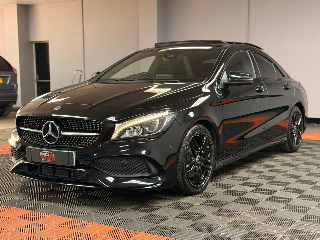 Mercedes-Benz CLA Class 2.1 Cla220d Amg Line Coupe 7G-dct Euro 6 Ss Black #4