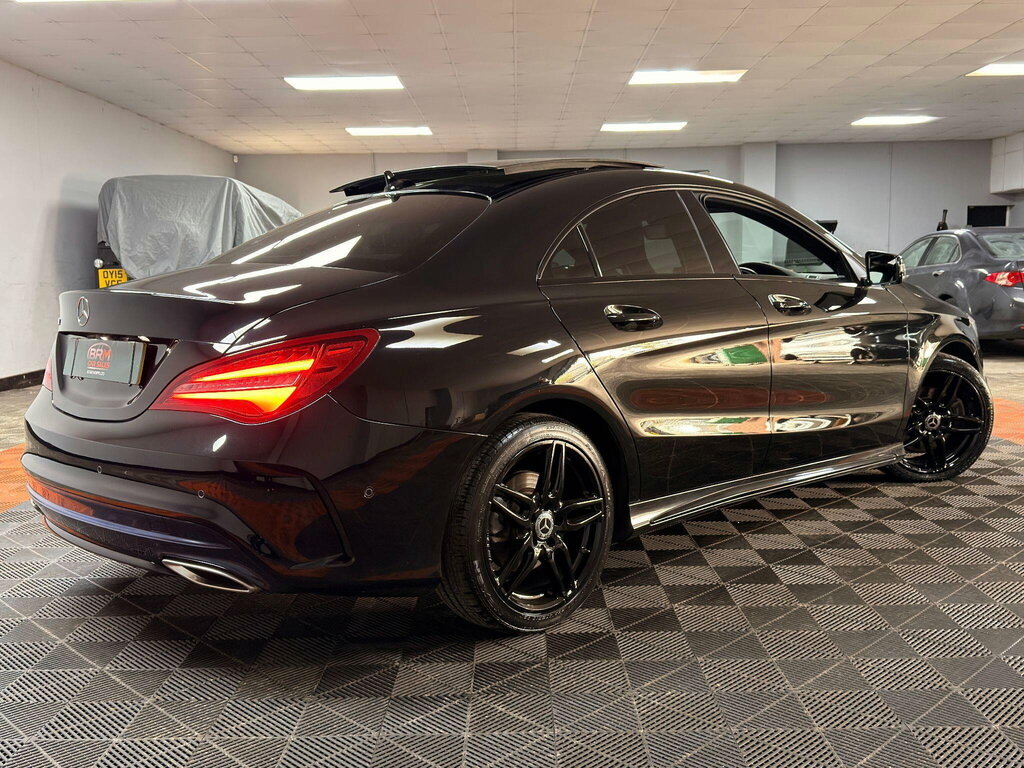 Mercedes-Benz CLA Class 1.6 Cla180 Amg Line Coupe Euro 6 Ss White #14