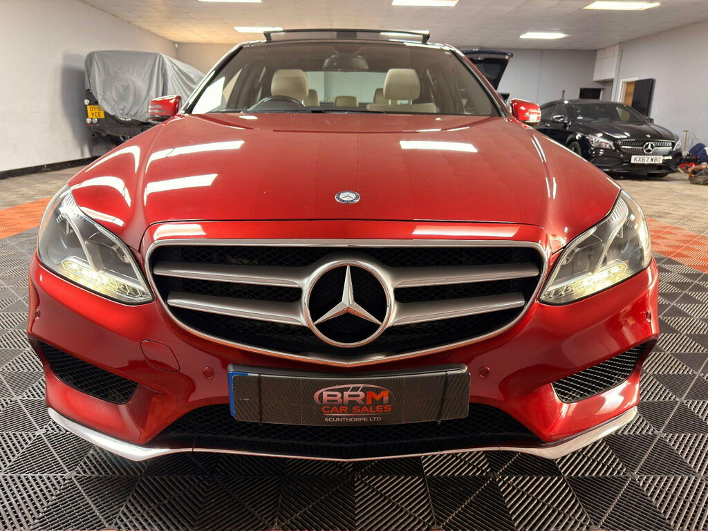 Mercedes-Benz E Class 2.1 E250 Cdi Amg Line G-tronic Euro 5 Ss Red #3