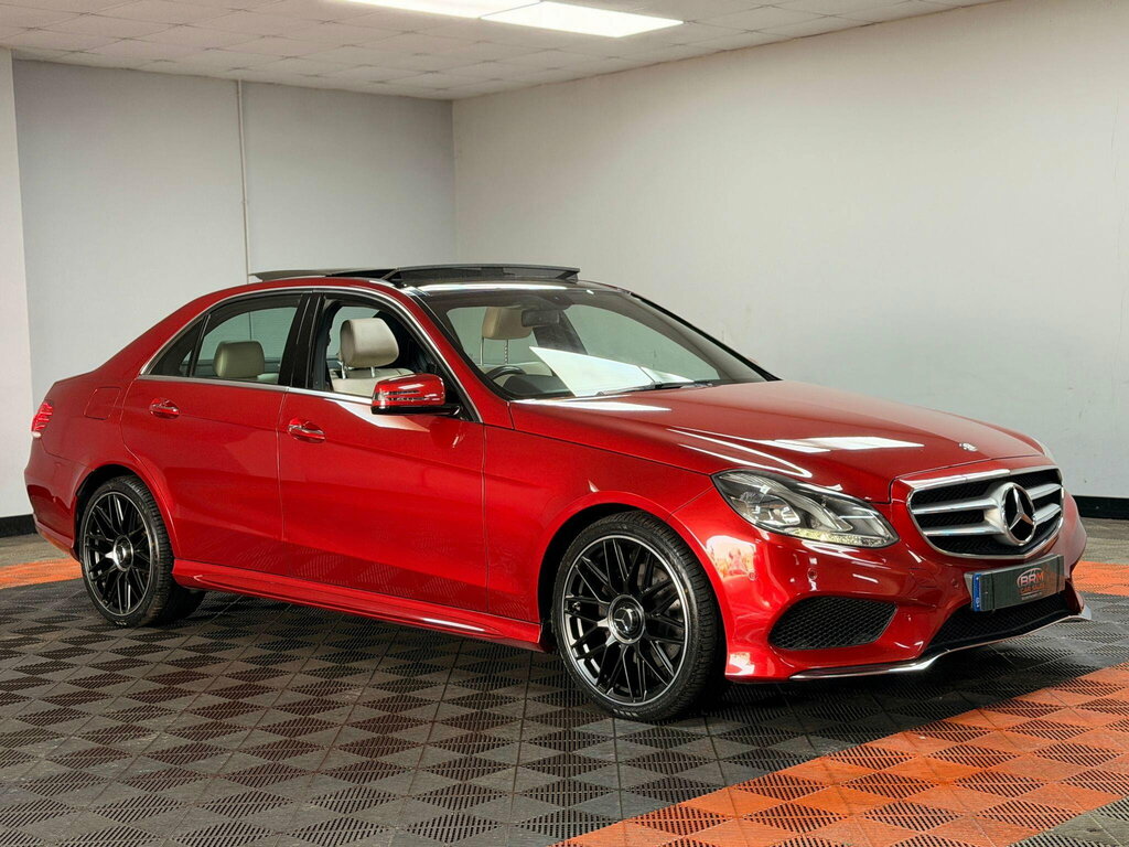 Mercedes-Benz E Class 2.1 E250 Cdi Amg Line G-tronic Euro 5 Ss Red #2