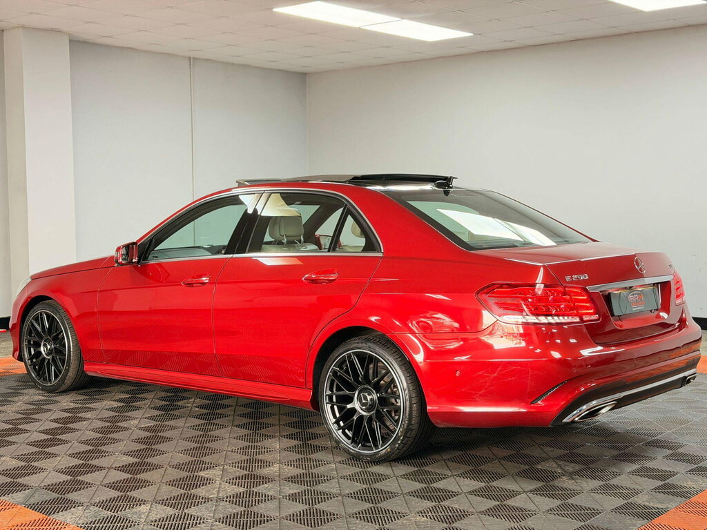Mercedes-Benz E Class 2.1 E250 Cdi Amg Line G-tronic Euro 5 Ss Red #5