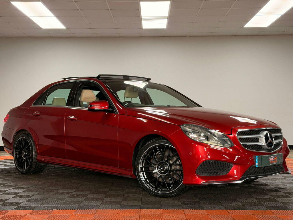Mercedes-Benz E Class 2.1 E250 Cdi Amg Line G-tronic Euro 5 Ss Red