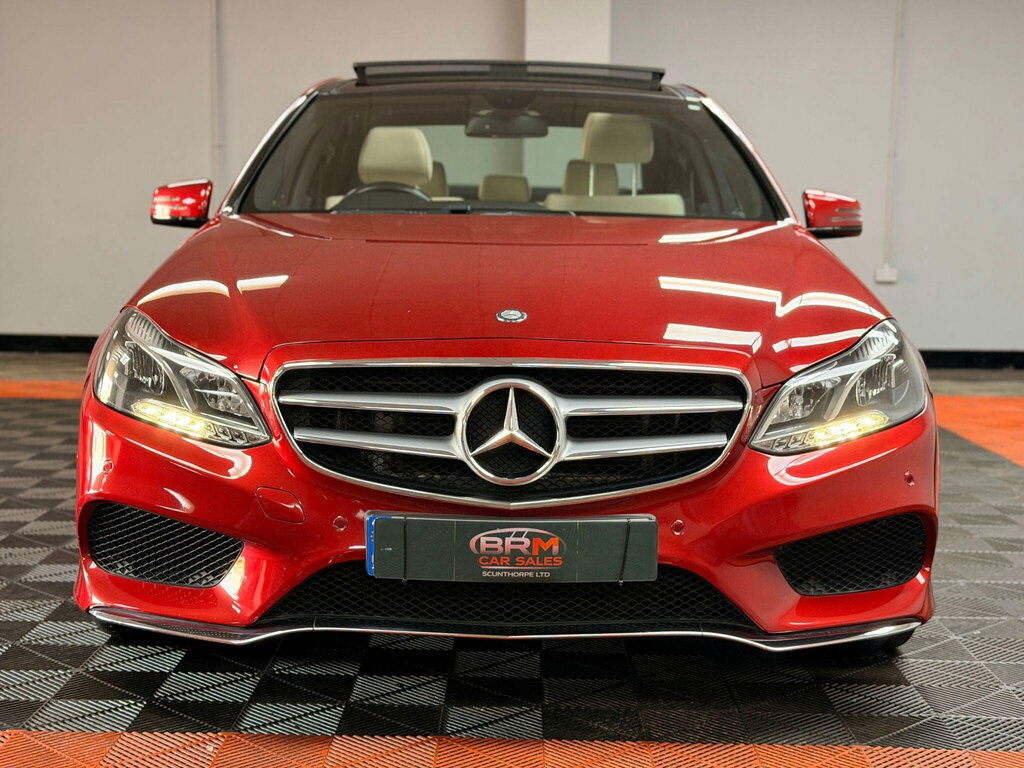 Mercedes-Benz E Class 2.1 E250 Cdi Amg Line G-tronic Euro 5 Ss Red #6
