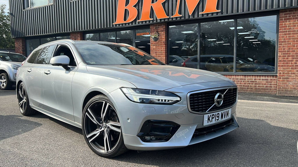 Volvo V90 2.0 D5 Powerpulse R-design Pro Awd Euro 6 S Silver