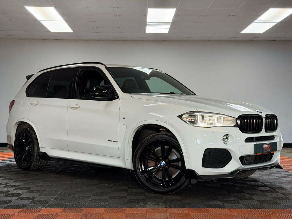 BMW X5 3.0 40D M Sport Suv Xdrive Euro 6 White