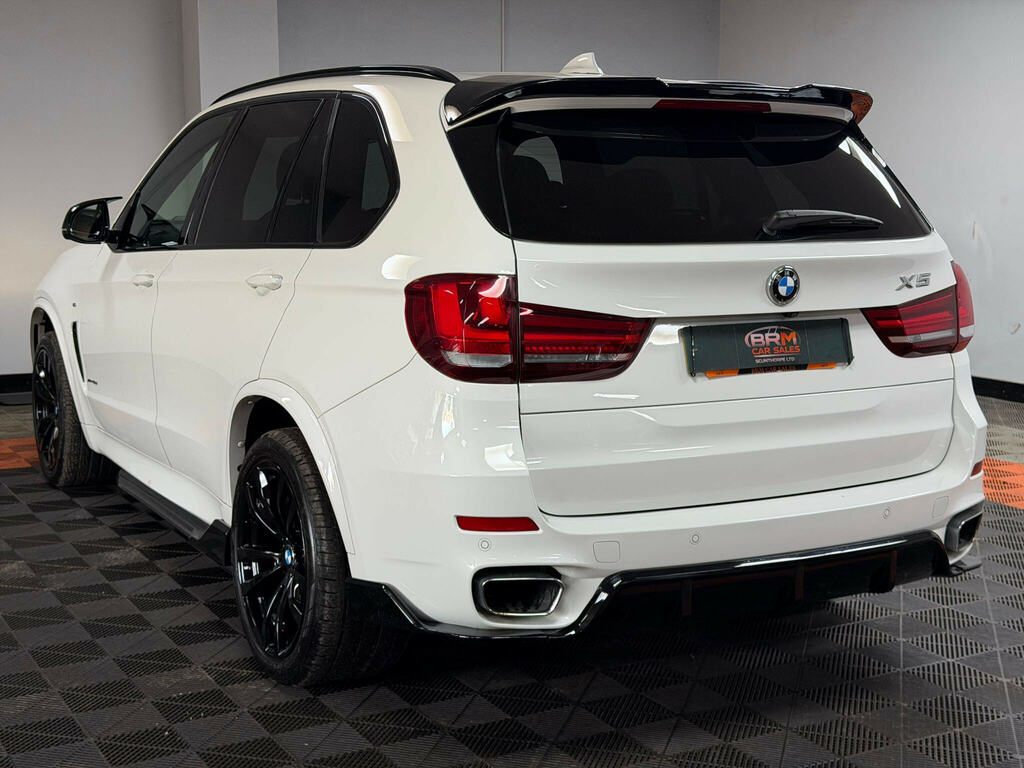 BMW X5 3.0 40D M Sport Suv Xdrive Euro 6 White #4