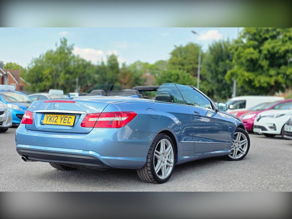 Mercedes-Benz E Class 1.8 E250 Blueefficiency Sport Edition 125 Cabriole Blue #4