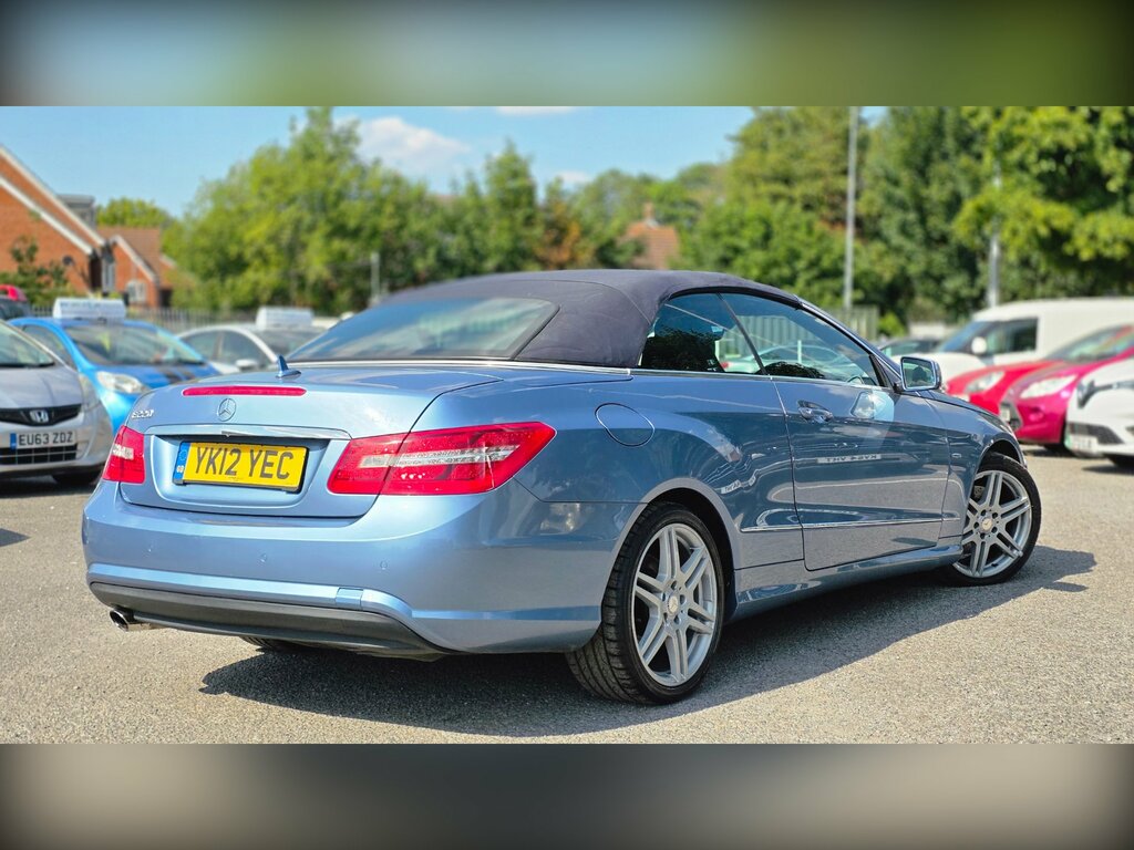 Mercedes-Benz E Class 1.8 E250 Blueefficiency Sport Edition 125 Cabriole Blue #6