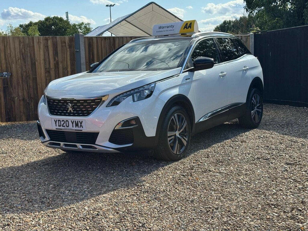 Peugeot 3008 1.5 Bluehdi Gt Line Eat Euro 6 Ss White #3