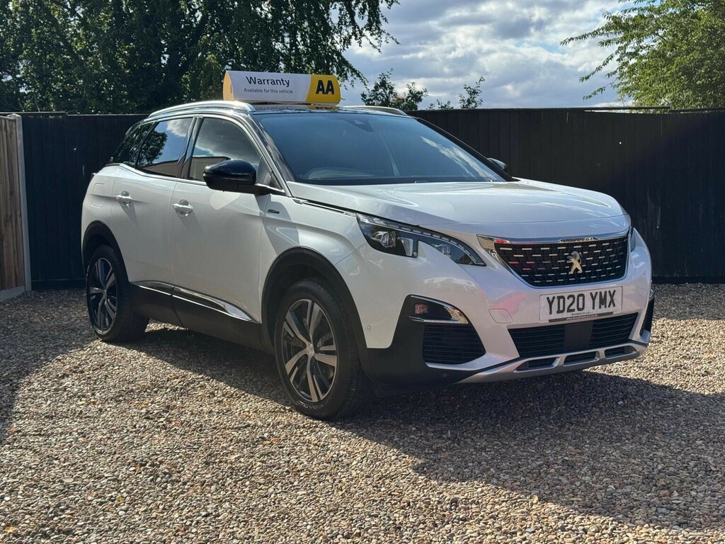 Peugeot 3008 1.5 Bluehdi Gt Line Eat Euro 6 Ss White