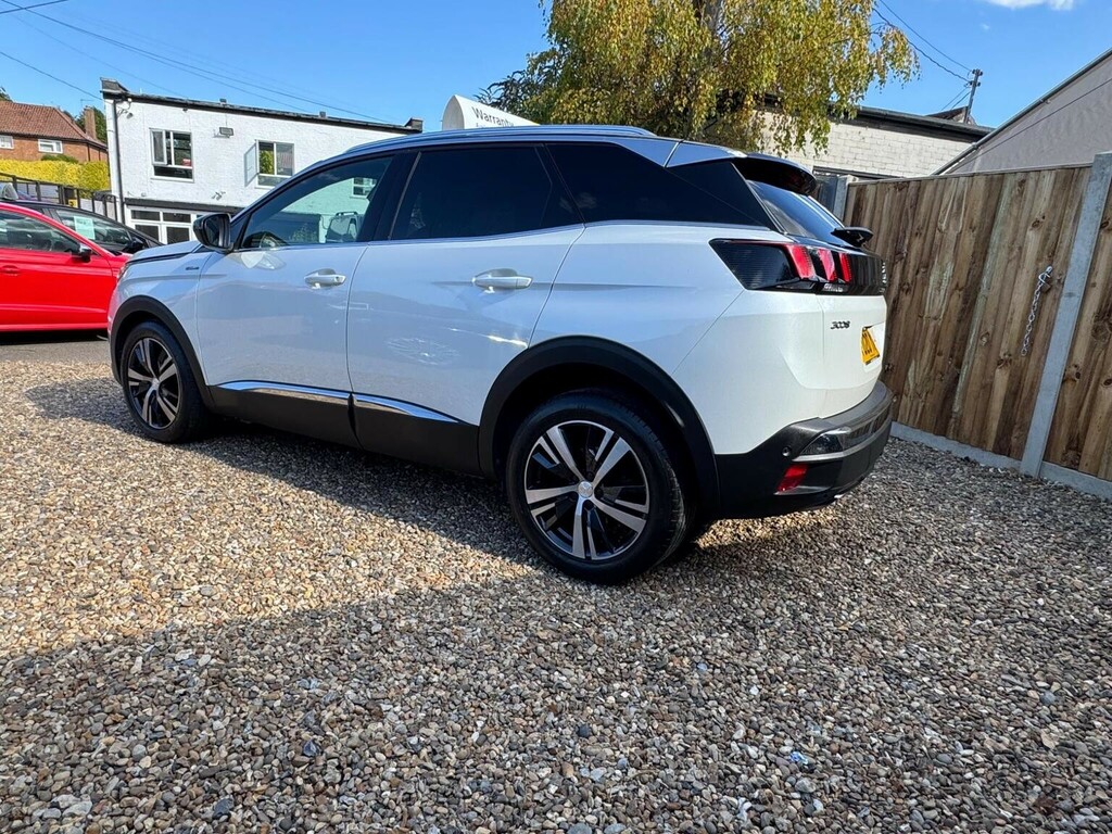 Peugeot 3008 1.5 Bluehdi Gt Line Eat Euro 6 Ss White #4