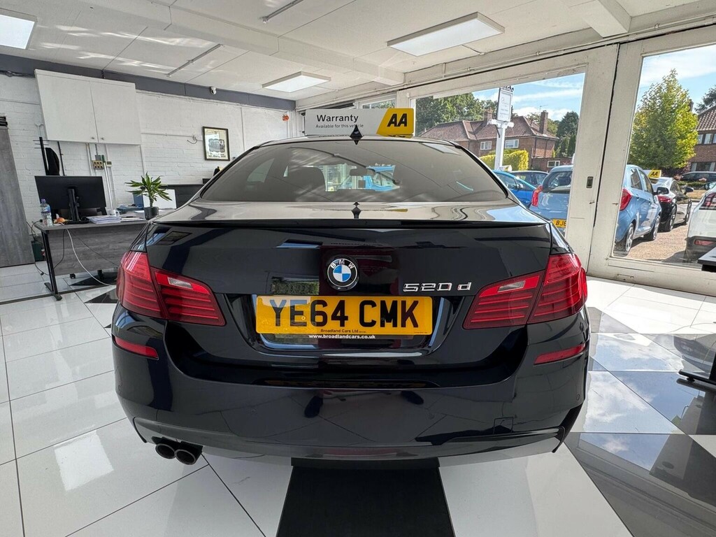 BMW 5 Series 2.0 520D M Sport Euro 6 Ss Black #6