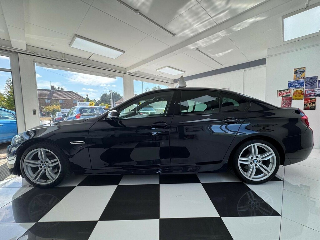 BMW 5 Series 2.0 520D M Sport Euro 6 Ss Black #4