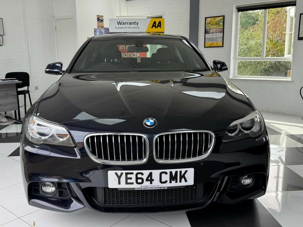 BMW 5 Series 2.0 520D M Sport Euro 6 Ss Black #2