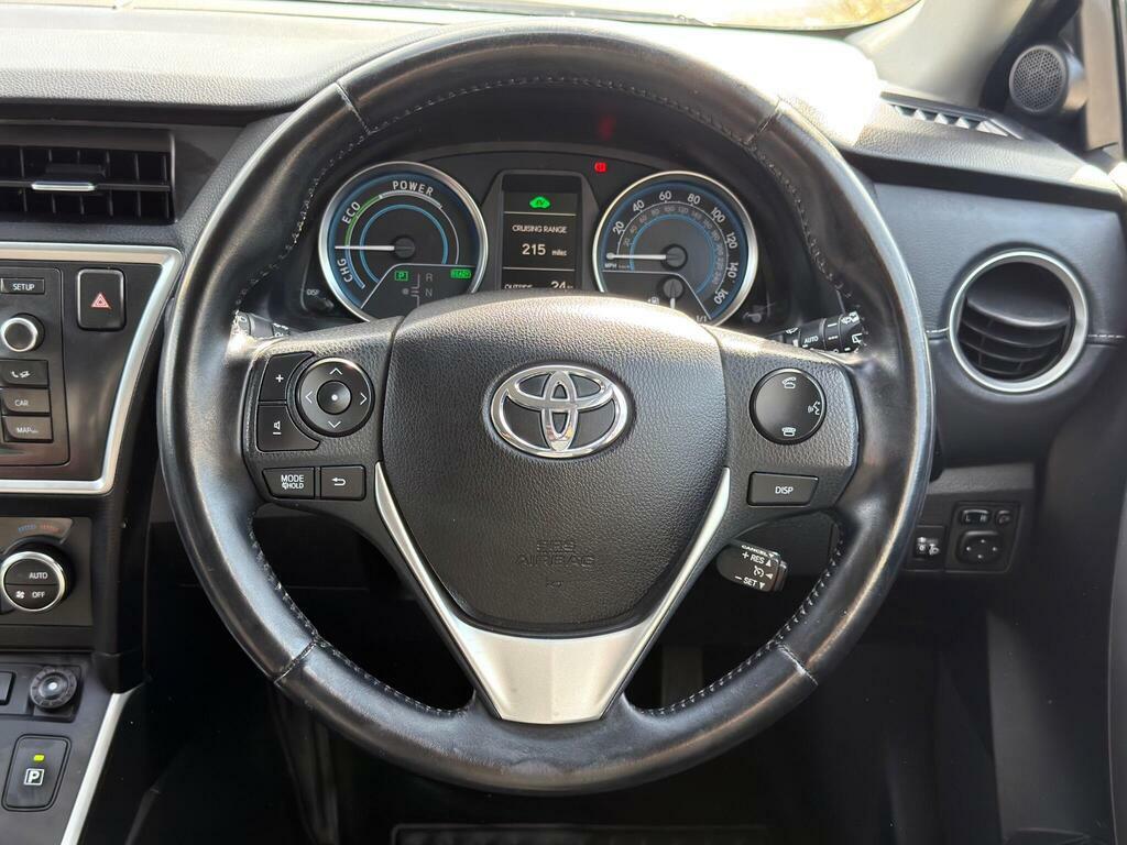 Toyota Auris Hatchback 1.8 Vvt-h Excel Cvt Euro 5 Ss 20 Brown #11