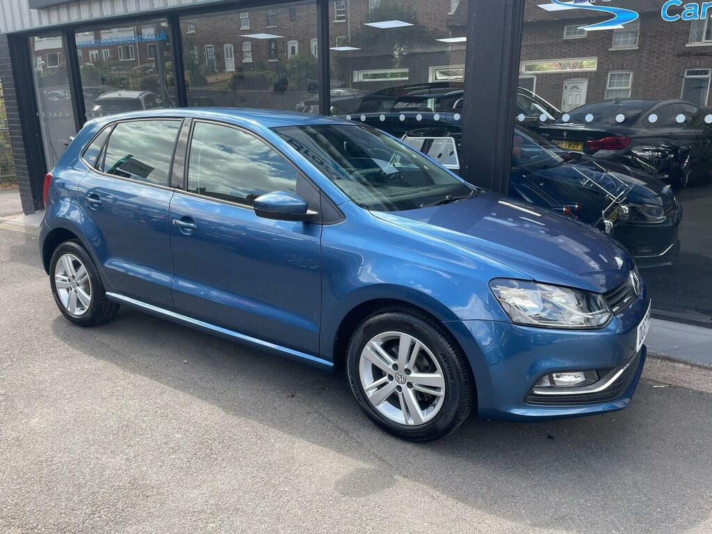 Volkswagen Polo Hatchback 1.0 Match Edition Euro 6 Ss 2017 Blue #2