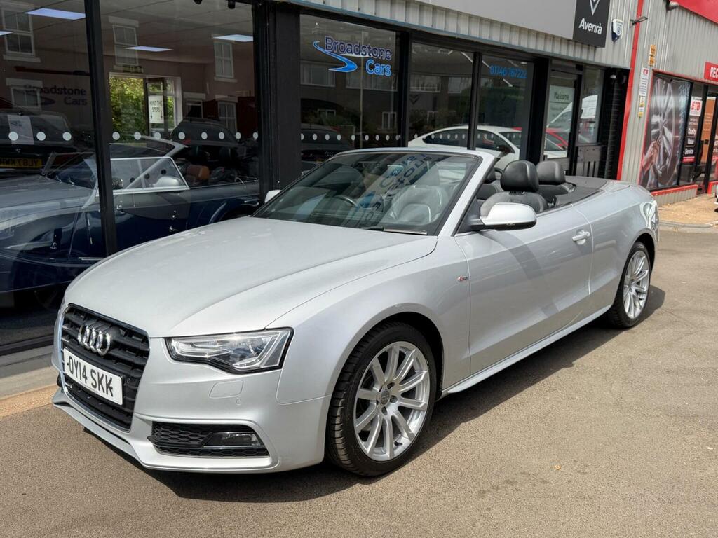 Audi A5 Convertible 3.0 Tdi V6 S Line Special Edition Mult Silver #2